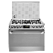 Universal Shark Gas Cooker, 5 Burners, Silver- 9605 sh