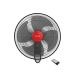 Tornado Wall Fan with Remote Control, 16 Inch, Black - EPS-16R