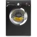 Zanussi Front Loading Digital Washing Machine, 8 KG, Black - ZWF81251BX