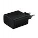 Super Fast Charging Travel Adapter With USB Type-C To USB Type-C Cable 45W Black