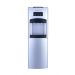 White Point Hot, Cold and Normal Water Dispenser with Refrigerator, Silver - WPWD 1316FS