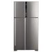 White Whale Freestanding Digital Refrigerator, No Frost, 2 Doors, 23 FT, Silver - WRF-8095HT SLS
