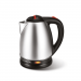 Coquita Electric Kettle, 1.5 Liters, 1500 Watt - Black and Silver