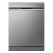 LG Quad Wash Dishwasher, 14 Person, 10 Programmes,  Silver - DFB325HS