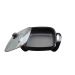 Home Electric Grill, 1500 Watt, Black- YA3500