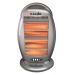 Zada Electric Heater, 3 Candles, 1200 Watt, Silver - ZQH120