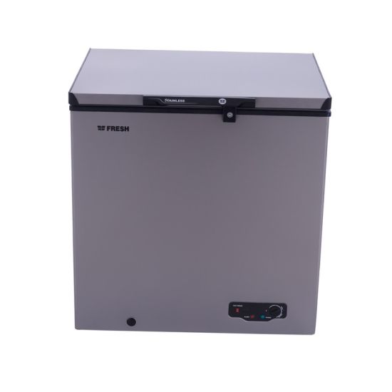 Fresh Defrost Chest Deeb Freezer, 200 Liters, 7.06 Feet, 1 Drawer, Silver - PDF-270