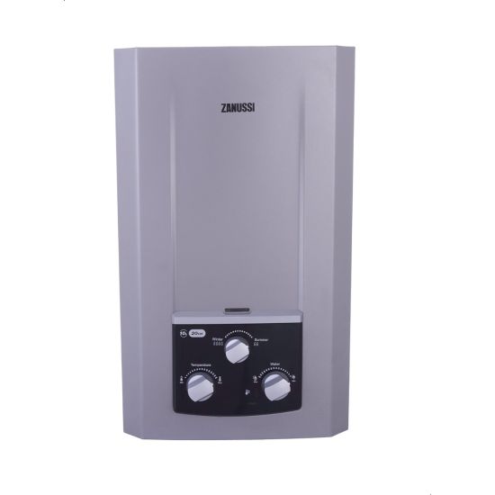 Zanussi Gas Water Heater, 10 Liter, Silver - ZYG10113SL