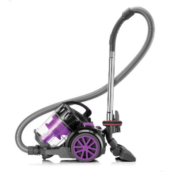 Black + Decker Bagless Vacuum Cleaner, 1800 Watt, Purple - VM1880