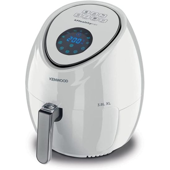 Kenwood KHealthyFry Digital Air Fryer, 3.8 Liters, White - HFP30.000WH