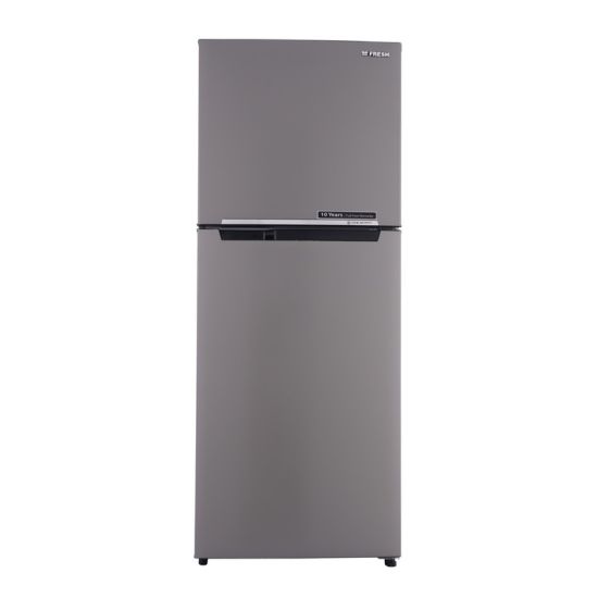 ثلاجة فريش نو فروست، سعة 369 لتر، فضي -FNT-BR400BS