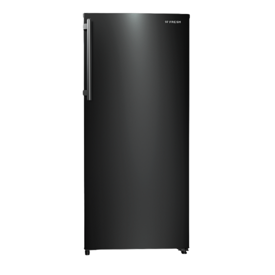 Fresh No Frost Deep Freezer, 130 Litres, 3 Drawers and 2 Shelves, Black - FNU-L251BC-LG