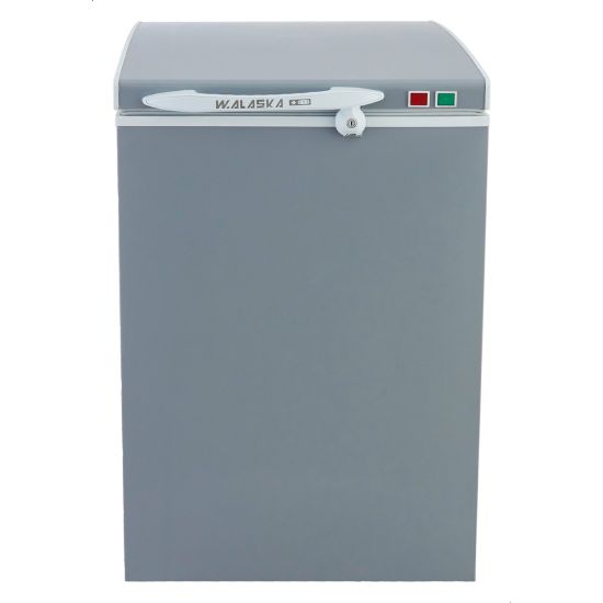 Alaska Chest Deep Freezer, 135 Liters, Silver - CH140STS 