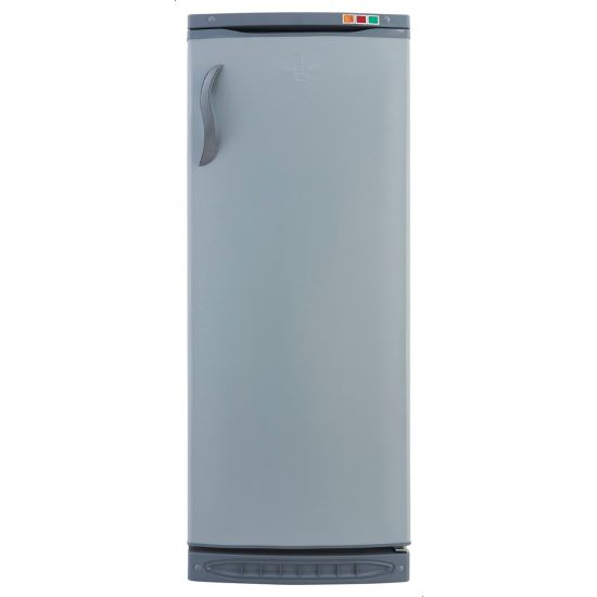 Alaska Upright Deep Freezer, Defrost, 5 Drawers, Silver - UP270