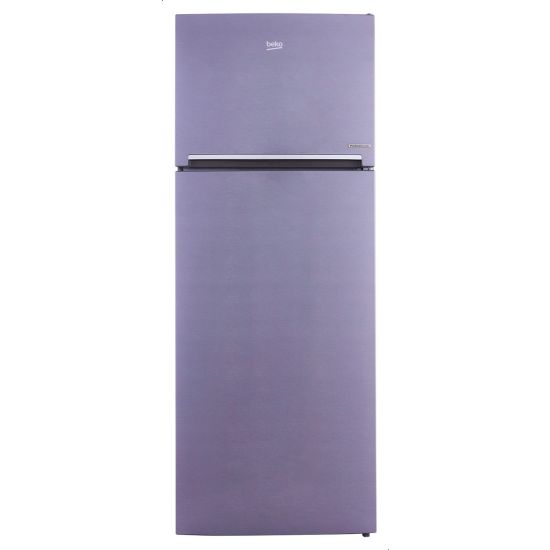 Beko No-Frost Refrigerator, 408 Liters, Inverter Motor, Gray- RDNE448M20X