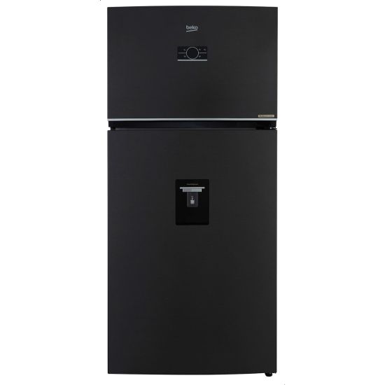 Beko No-Frost Inverter Refrigerator, 626 Liters, Dark Inox - RDNE650E60ZXR