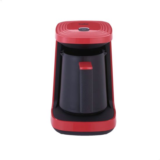 Beko Turkish Coffee Machine, Single Pot, Red - TKM 2940K