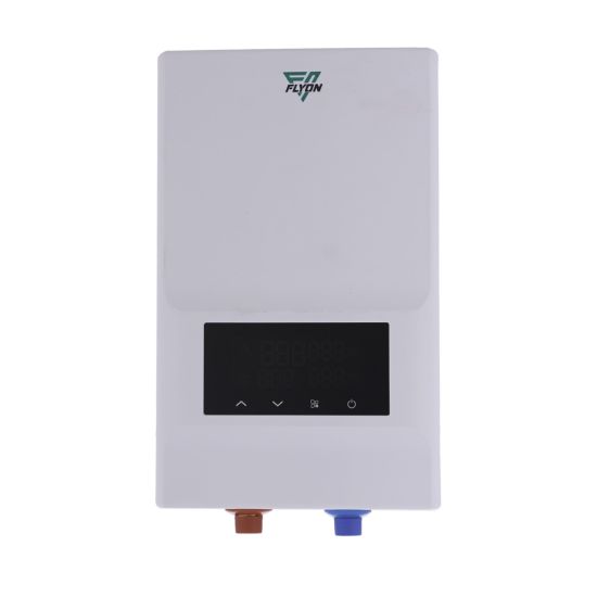 Flyon Instant Electric Water Heater with Remote Control, 11 KW, White