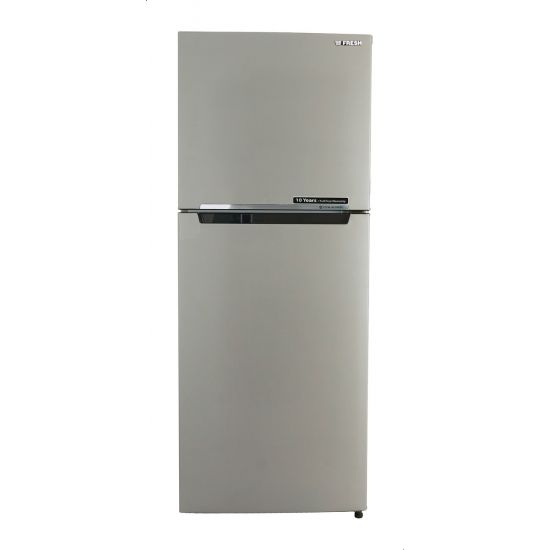 Fresh Top Freezer Refrigerator, No Frost, 2 Doors, 369 Liters, Silver - BR400BS