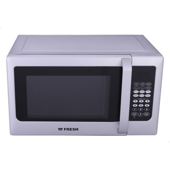 ميكرويف فريش، سعة 25 لتر، 900 وات، فضي - FMW-25KC-S