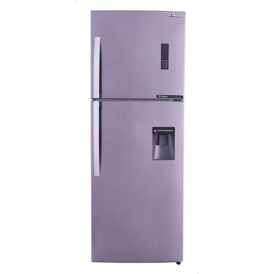 Fresh No-Frost Refrigerator, 357 Liters, Silver- FNT-D470YT