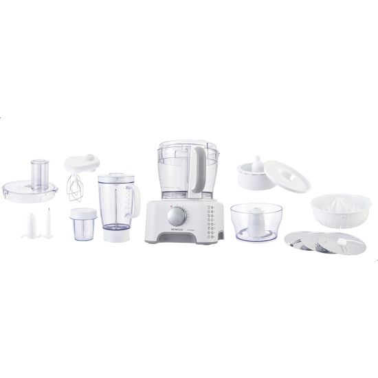 Kenwood Multipro Classic Food Processor, 900 Watt, White- FP730