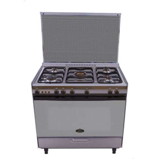 بوتجاز غاز كريازي، 5 شعلة، فضي - 8900S1