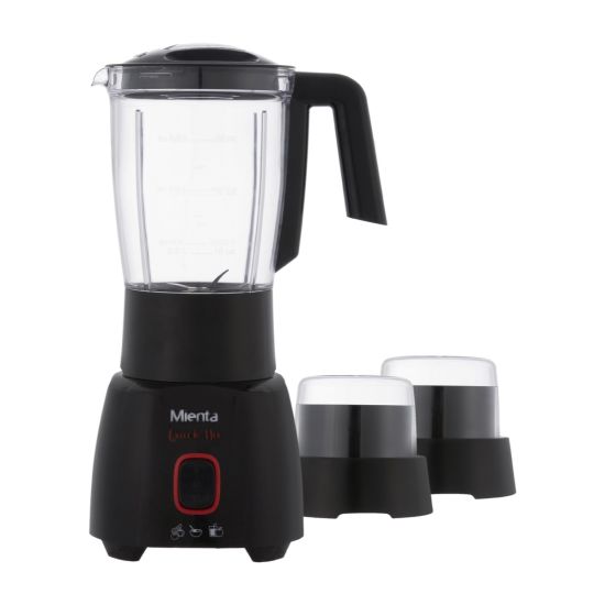 خلاط ميانتا مع 2 مطحنة، بقوة 400 وات، اسود – BL1261B