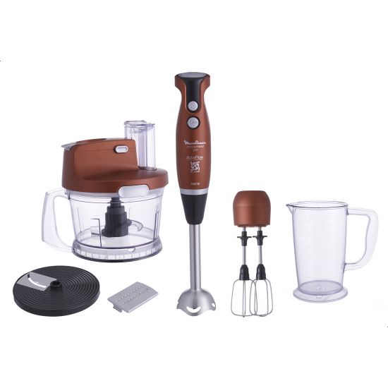 Moulinex Hand Blender Set, 1000 Watt, 1.5 Liter, Red - DD2035EG