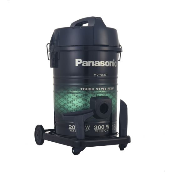 Panasonic Drum Vacuum Cleaner, 2000 Watt, Black - MC-YL633