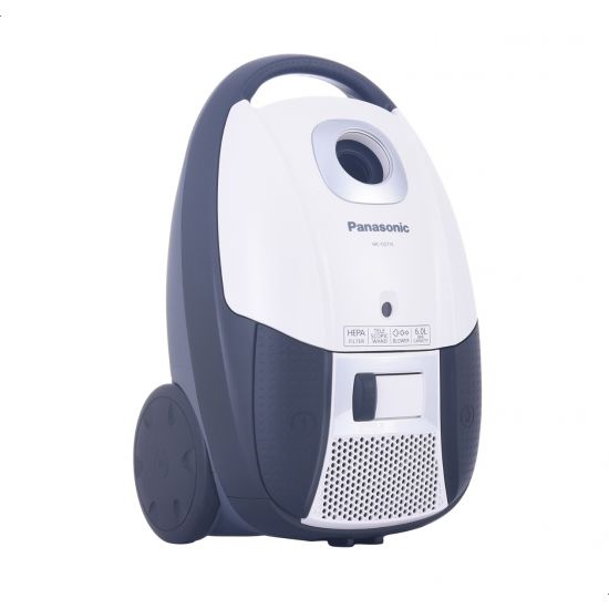 Panasonic Deluxe Series Bagged Vacuum Cleaner, 2100 Watt, Black White - MC-CG715