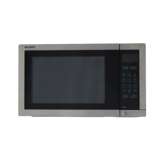 Sharp Digital Microwave With Grill, 34 Liter, 1000 Watt, Silver - R770ARST