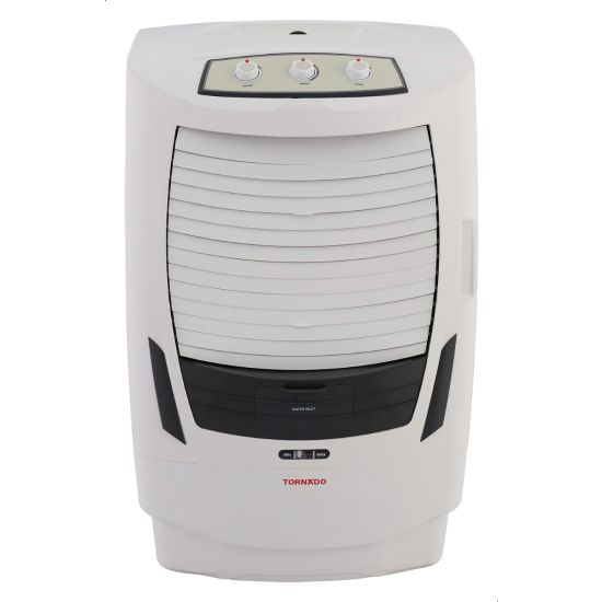 Tornado Air Cooler, 55 Liters, White x Grey - TAC-55