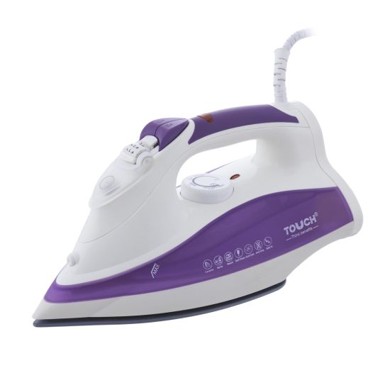 Touch El Zenouky Steam Iron, 2600 Watt, Purple - 40401