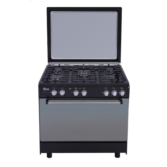 بوتجاز غاز يونيون اير، 5 شعلة، اسود - C68EB-AC-447-ECOP-2W