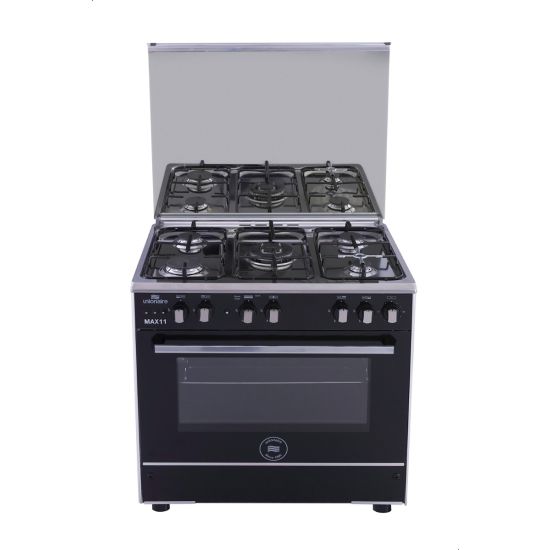 بوتجاز غاز يونيون اير ماكس 11، 5 شعلة، ستانلس ستيل - C68SSGC447-F-SO-2-WM11AL