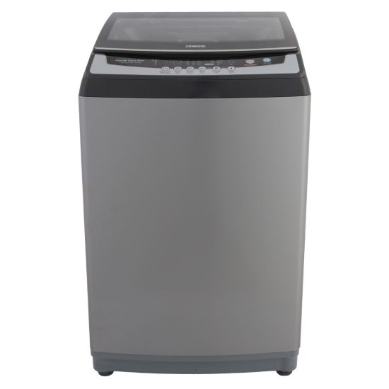 Zanussi Top Load Automatic Washing Machine, 10 KG, Silver- ZWT10710S