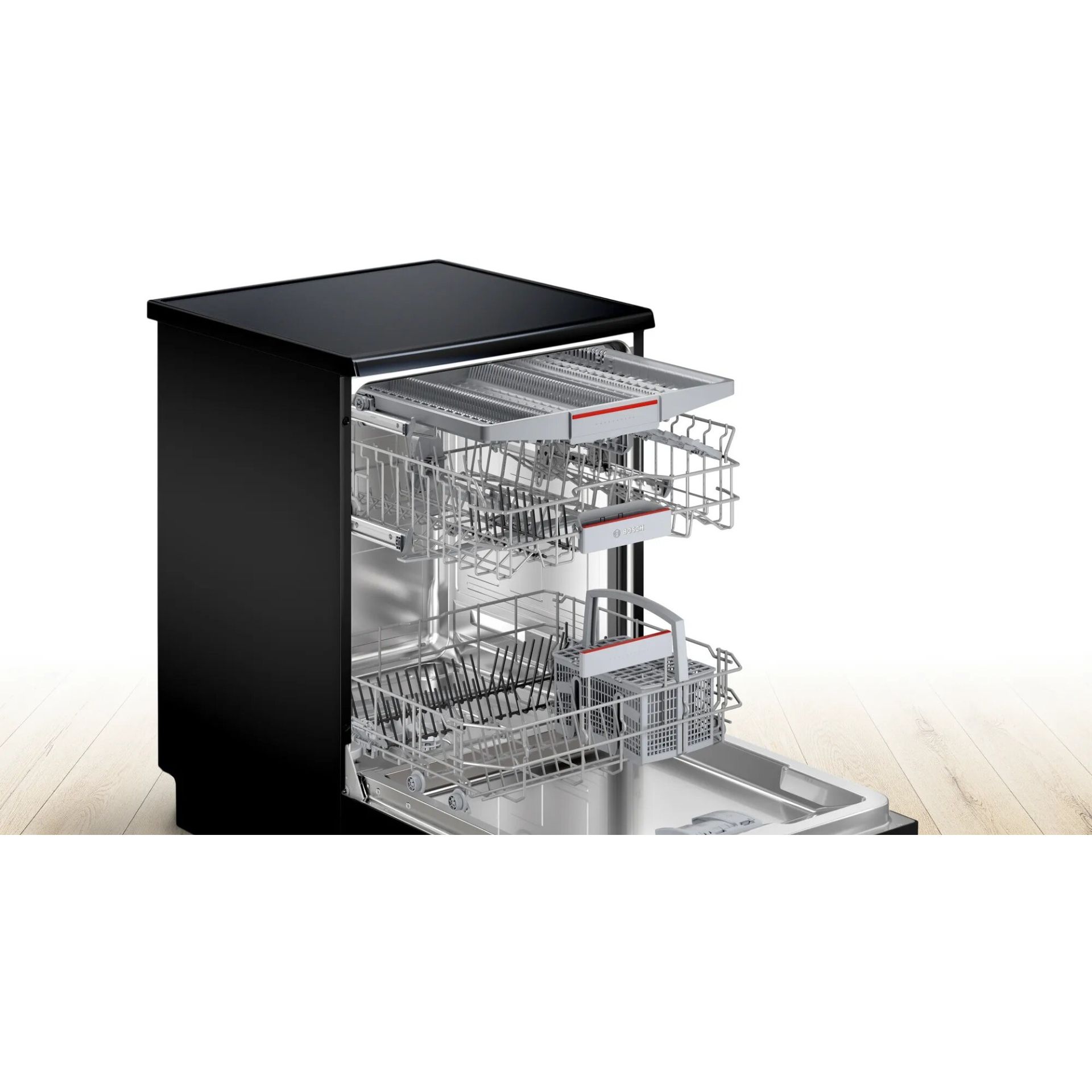Bosch Series 4 Freestanding Dishwasher, 13 Place Settings, 6 Programs ...