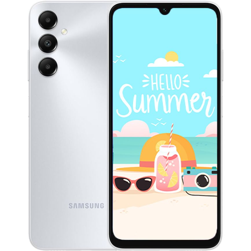 Samsung Galaxy A05s, 64GB, 4GB, 4G LTE, Dual SIM - Silver Samsung Galaxy A05s, 64GB, 4GB, 4G LTE, Dual SIM - Silver