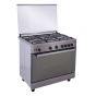 بوتاجاز غاز اريستون، 5 شعلة، ستانلس ستيل - ARR9GGF23125XNA 