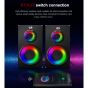 Redragon Bluetooth Gaming Speaker, Black - GS811