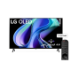 شاشة تلفزيون ال جي، 55 بوصة، سمارت OLED، دقة 4K UHD بريسيفر داخلي- OLED55A36LA