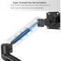 NB North Bayou Single Arm Holder for 17 to 30 Inch Monitors, Black - F80