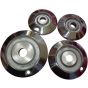 Set of Gas Stove Burners for Kiriazi and Technogas Stoves, 4 Burners - Multi Color