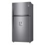 LG No-Frost Refrigerator, 592 Liters, Inverter Motor, Silver- GR-F822HLHM