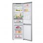 LG No-Frost Bottom Freezer Refrigerator, 344 Liters, Inverter, Silver - GWB489FMGW