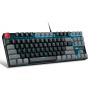 Magegee Wired Gaming Keyboard, Red Switch - Black and Grey