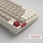 كيبورد جيمنج ماجيجي MK-Star Retro، بمفاتيح بني - متعدد الالوان