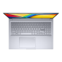 Asus Vivobook K3605VC-OLED009W Laptop, Intel Core i9-13900H, 16 Inch OLED, 512GB SSD, 8GB RAM, 4GB Nvidia RTX3050 Graphics, Windows 11 - Cool Silver