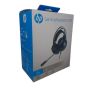 HP Wired Headphones with Microphone, Black - H100